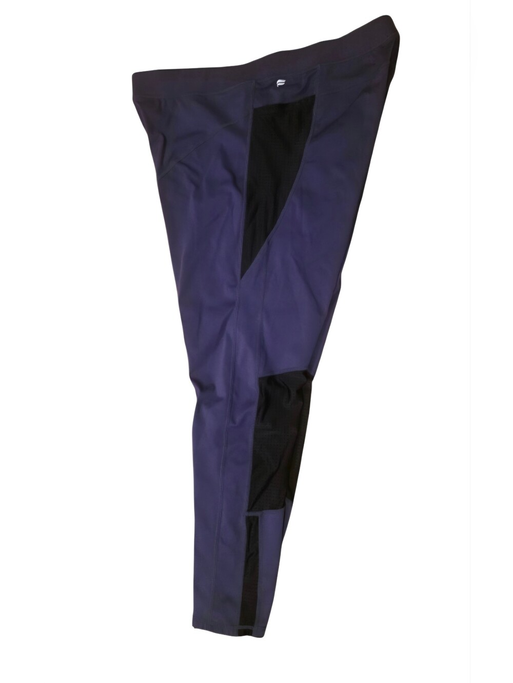 Fabletics Motion 365 Activewear Leggings Women's size 2X Blue w/ Black Details.